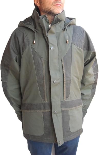 canvas rain jacket
