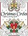 Christmas Circles: Adult Mandala Christmas Coloring Book by Tabitha L Barnett