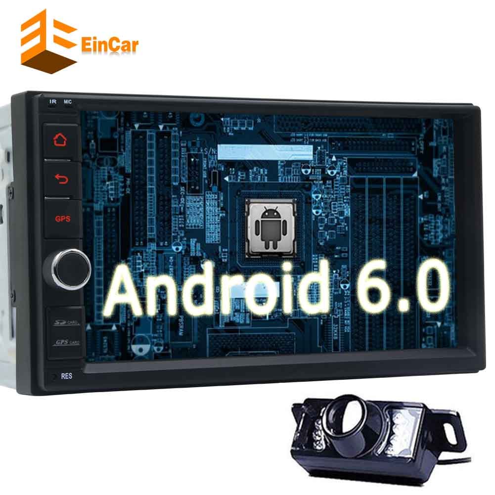 格安即決 リアビューカメラが含まれて Eincarのandroid 6 2と6 0のカーステレオ 静電容量式タッチダッシュgpsナビゲーション車 のラジオ受信機でダブルディンを画面なし Dvdサポートのbluetooth Obd2 1080p B0784v7zlq 想像を超えての Autmec Com