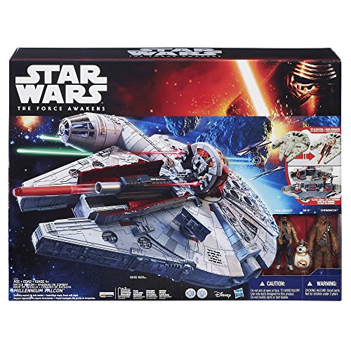 Star Wars The Force Awakens Battle Action Millennium Falcon