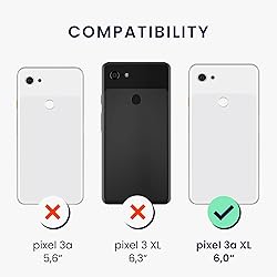 kwmobile Case Compatible with Google Pixel 3a XL