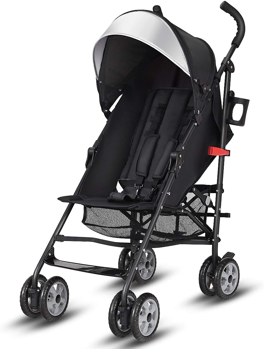 lightweight stroller with carry strap