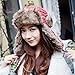 Vktech® Womens Lovely Warm Winter Bomber Cap Lady Russian Trapper Ear Flaps Ski Hat Red
