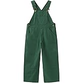 GRANDWISH Boys Canvas Bib Overalls, Kid's Multi Color Overalls, Size 6-14