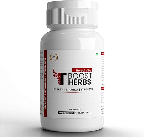 Buy Herbal Vibe Tboost Herbs Testobooster For Men With Musli Safaid Agandh Kesar Sona Mukhi Shirngraf Extract Tablets Etc Pack Of 1 Online At Low Prices In India Amazon In