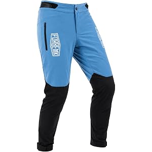 FORBEMK Boys Cycling Pants, Breathable Mountain Bike Pants for Boy, Adjustable Waist & Zippered for Trail MTB BXM