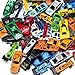 MAPIXO 40 PC Mini Race Car Toy Die Cast Plastic, Model Vehicle Set Gift for Birthday Game Party Favors, Goodie Bag, Stocking Stuffers, Cake Topper, Pinata, Carnival Prize, for Kid Children Boy Girl