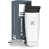 Extremus Temps Coffee Travel Mug Stainless Steel Vacuum Insulated Coffee Tumbler, Upgraded 100% Leakproof Water Bottle Lid An