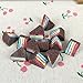 Unbranded - 10pcs 3D Rainbow Cheesecake Cupcake Fake Food Miniature Fake Food Dessert Flat Back Cabochons Decoden Flatback DP143