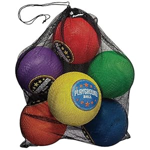 Franklin Sports Kids Playground Balls – Rubber Kickballs + Playground Balls For Kids – Great for Dodgeball, Kickball, 4…