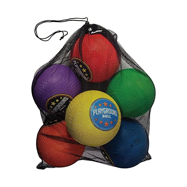 Franklin Sports Kids Playground Balls Rubber Kickballs + Playground