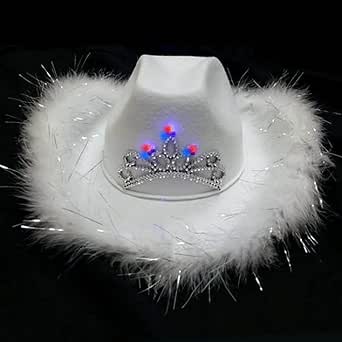 Tiara Feather Rodeo Cowboy Party Hats 