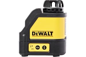 DEWALT Line Laser, Self-Leveling, Cross Line, Red Beam (DW088K)