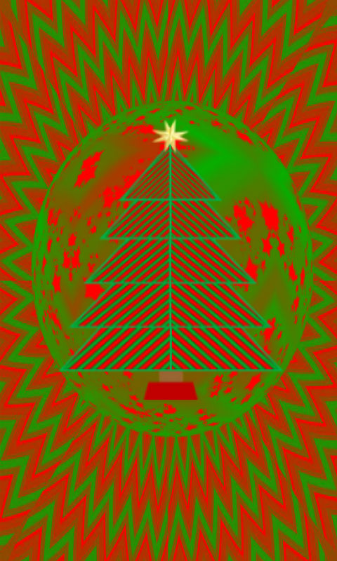 Christmas Spin Art