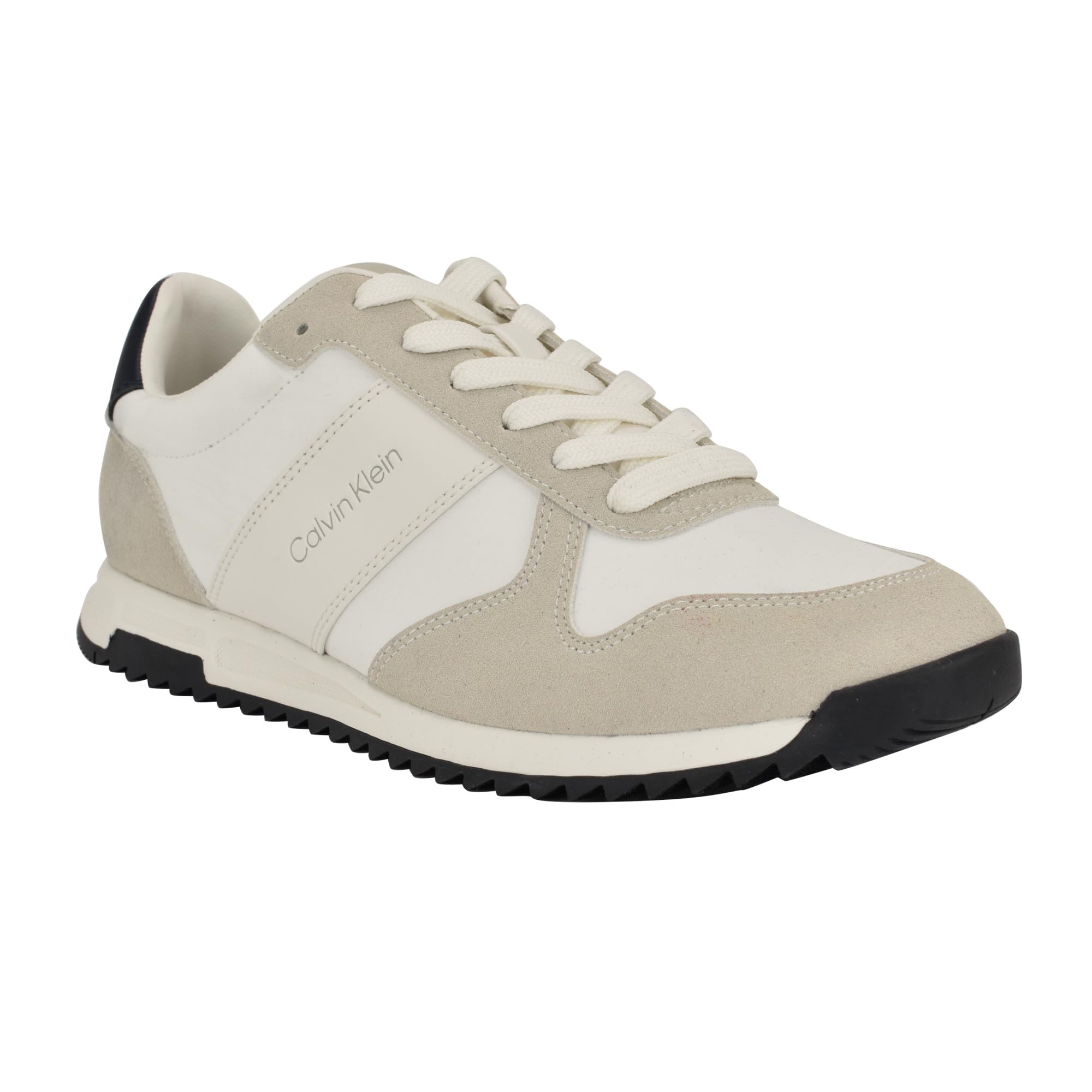 Calvin Klein Men’s Granit Sneaker, Light Grey Multi 050, 11