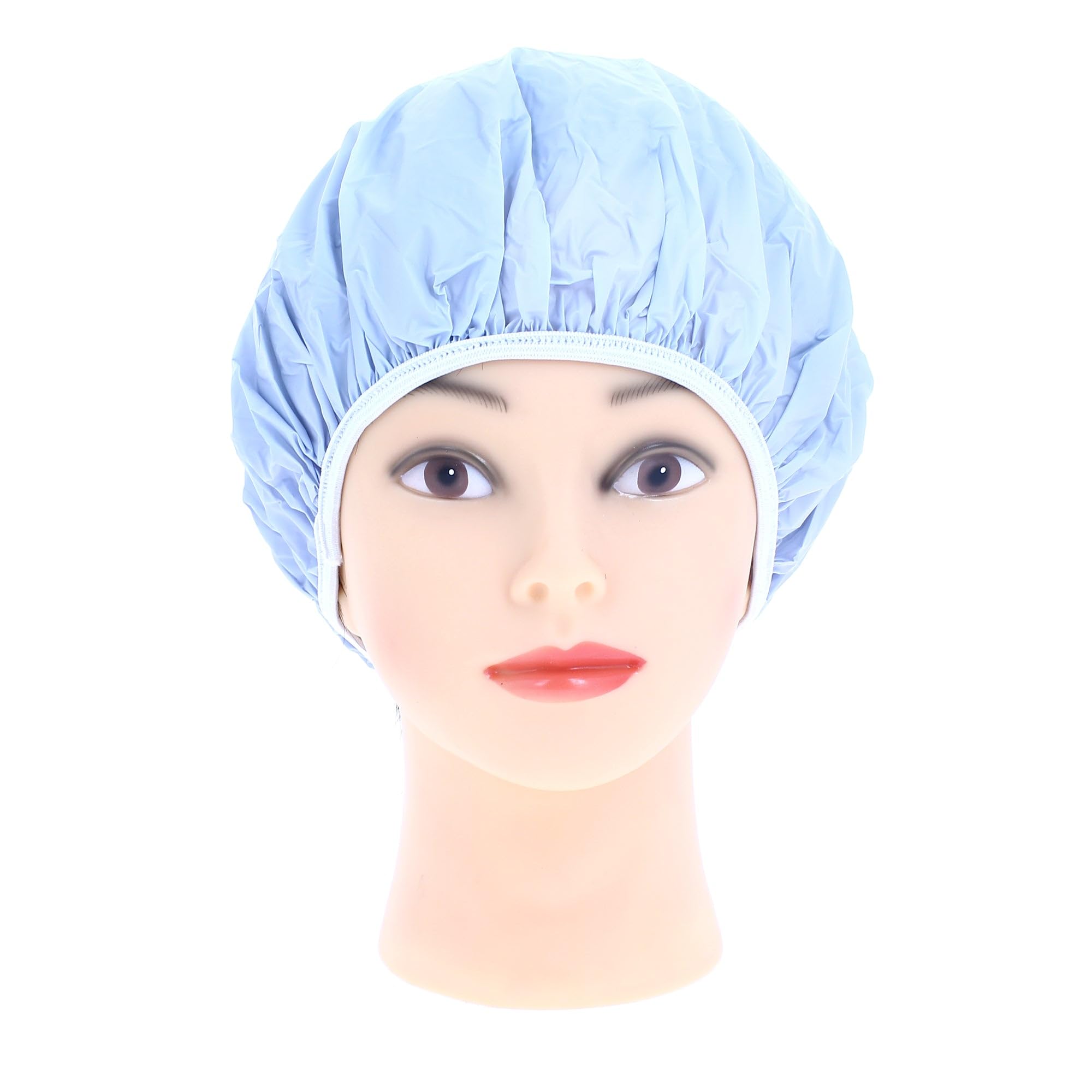 Sibel Plastic Shower Cap Sky Blue