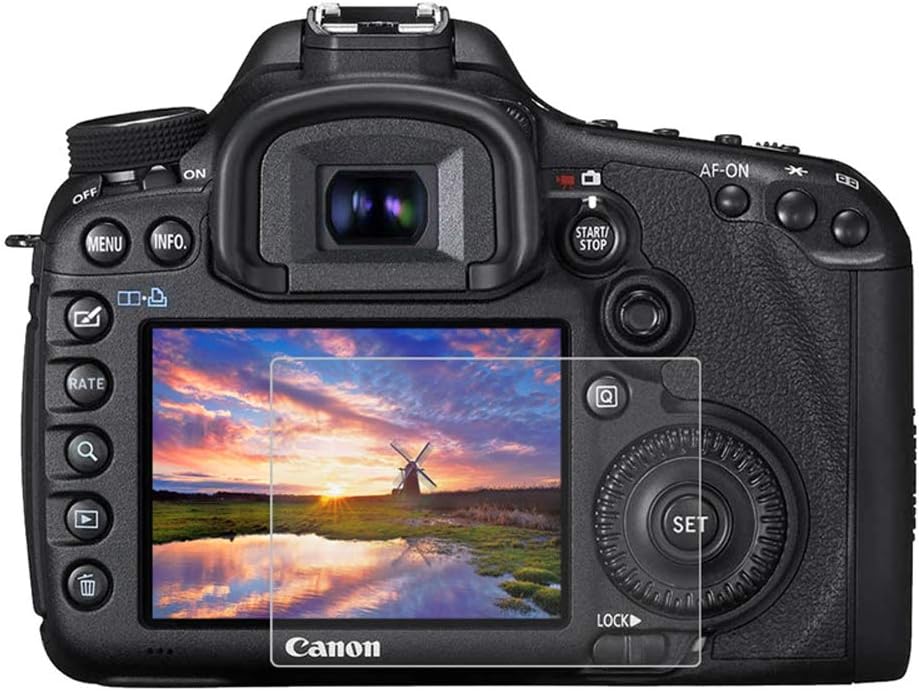 For Canon Eos 0d 70d 80d 700d 750d 5d 6 D 7d Mark Ii For Canon 650d 70d 700d 750d 760d 80d Kingwon Camera Screen Protector Tempered Glass Lcd Display Monitor Protector Foils 1300d 2 Pack Accessories Camera