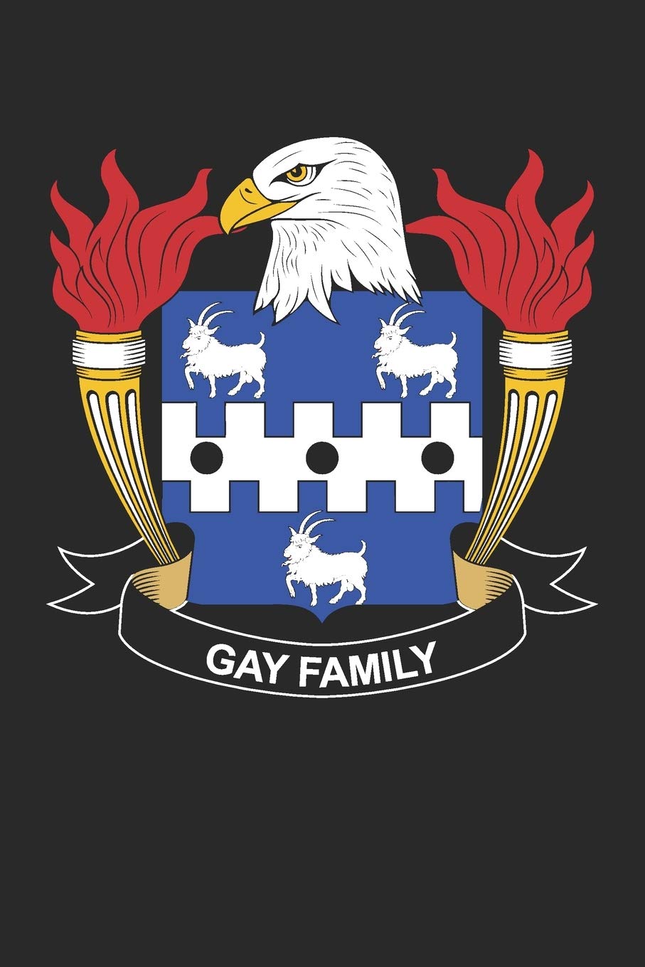 Amazon Com Gay Gay Coat Of Arms And Family Crest Notebook Journal 6 X 9 100 Pages Family Gay Books
