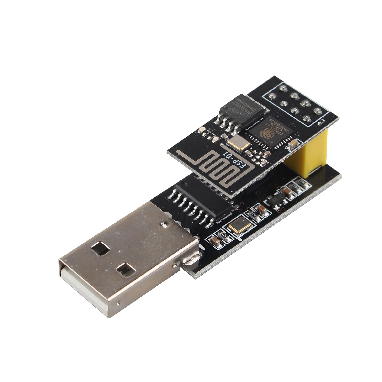 HALJIA USB to ESP8266 Serial Wireless Wi-Fi Module Development Board + ESP-01 Adatper