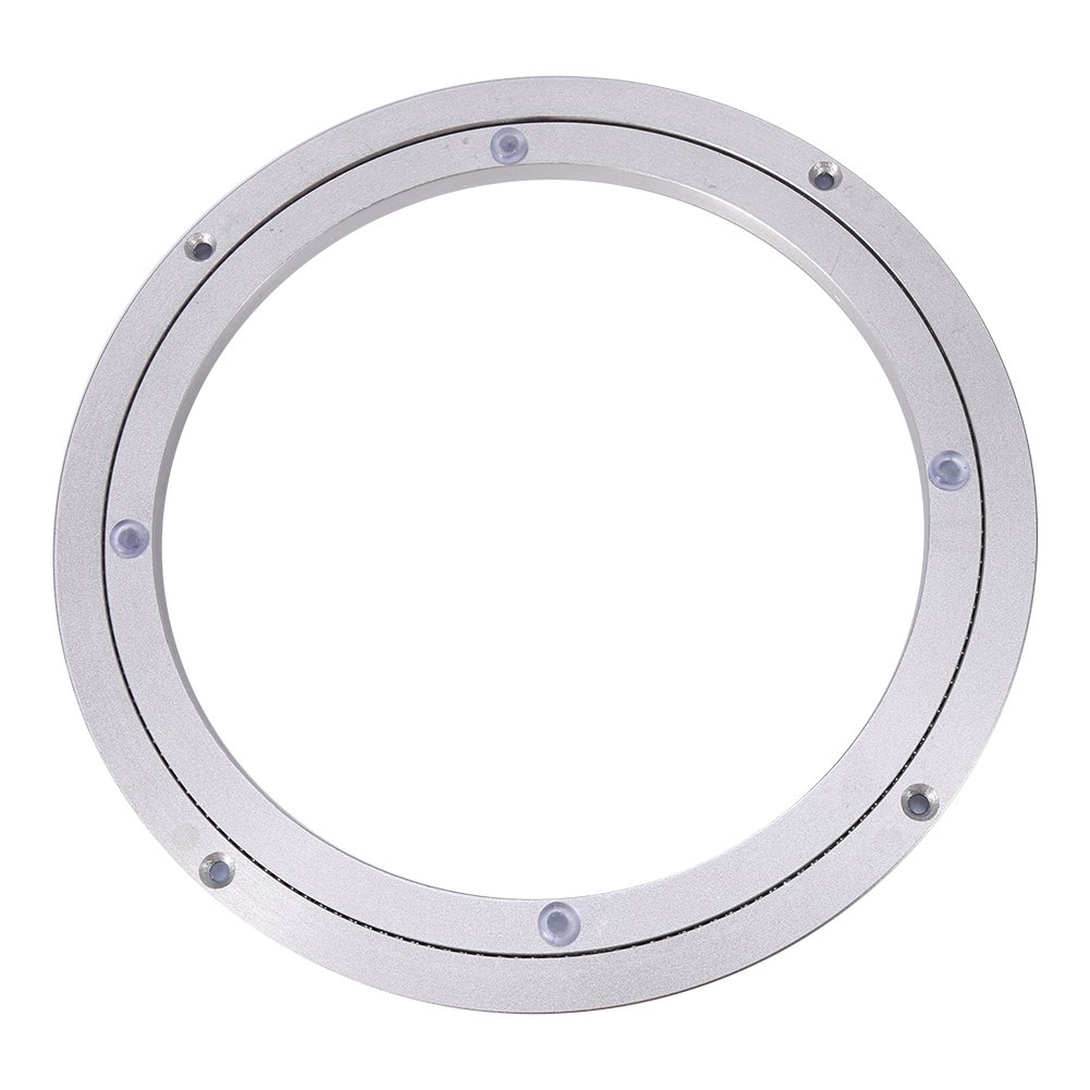 Heavy Duty Aluminum Alloy Swivel Plate, Rotating Plate, Round Dining Table, Rotating Base, Lazy Susan Bearing, Swivel Platform, Bearings (10" *