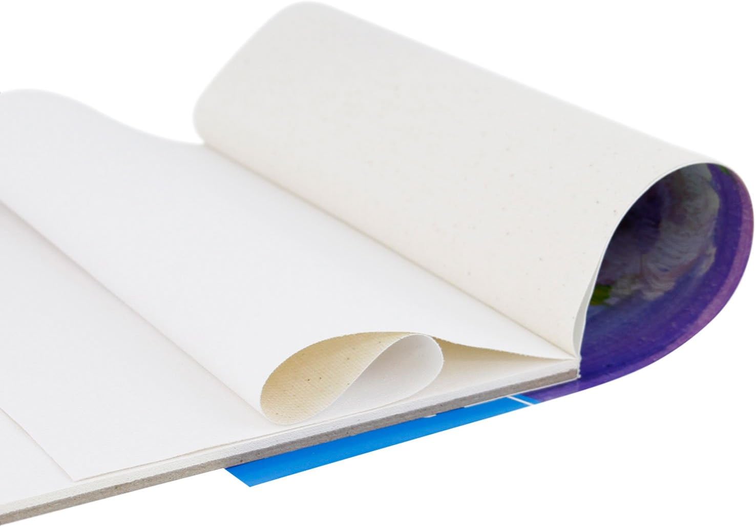 U.S. Art Supply 9" x 12" 10-Sheet 8-Ounce Triple Primed Acid-Free Canvas Paper Pad (Pack of 2 Pads)