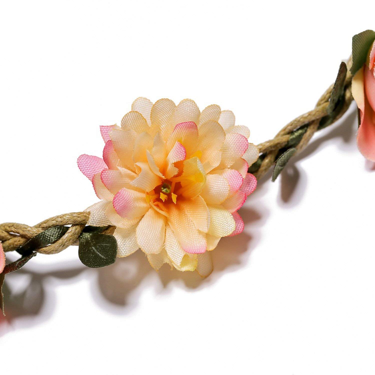 Party Beach Bohemia Hair Size Garland,D,Free Wreath Bands