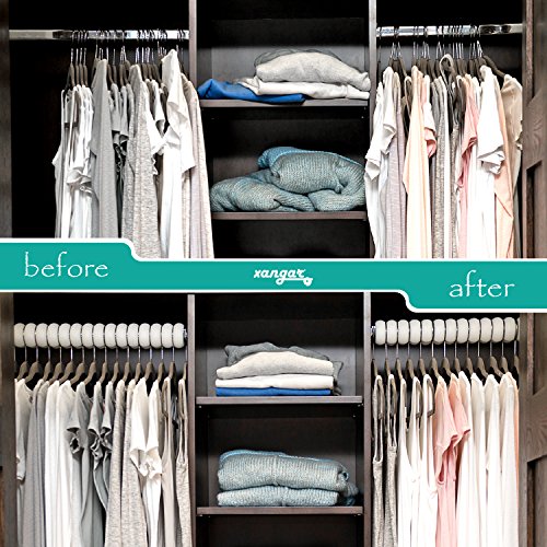 Xangar Hanger Spacers Hanger Dividers Garment Dividers Round