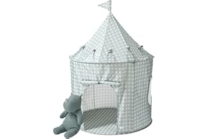 3 Sprouts Kids Play Tent - Sustainable Recycled Fabric – Fun Spacious Childs Playhouse for Indoor Games for Boys & Girls - Du