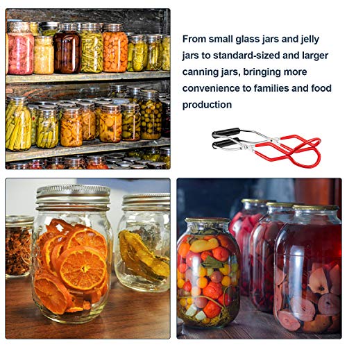 Canning Jar Lifter Tongs Stainless Steel Jar Lifter with Grip Handle