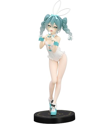 初音ミク BiCute Bunnies Figureーrurudo ver. Amazon.com: NINJAMO Hatsune Anime BiCute Bunnies Rurudo White