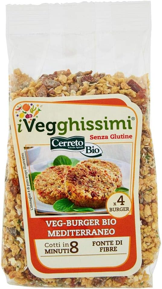 Organic Mediterranean Vegan Burger Mix