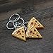 Pizza Pendant Key Chain - CINRA 10pcs Pizza Pendant Key Chain Keyring Key Holder Key Buckle Purse Bag Charm Key Jewelry Chic Accessories Ornaments