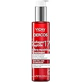 Vichy Dercos Ultra-Repairing Bond Repair Hair Treatment, Strengthens, 150ml | Using Collagen Peptide 17, this pre-shampoo treatment helps reduce hair fall and breakage, preps &amp; protects damaged hair.