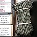 MilSpec Paracord Jungle Camo 110 ft. Hank, Military Survival Braided Parachute 550 Cord. Use with Paracord Tools for Tent Camping, Hiking, Hunting Ropes, Bracelets & Projects. Plus 2 eBooks.