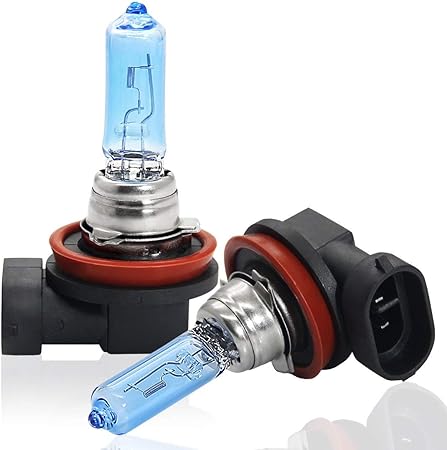 Amazon Dzg ハロゲンバルブ H9 5500k ヘッドライト フォグランプ ハロゲン 純正交換 昼白色 2個入 65w 12v 安心のメーカー保証 ハロゲンバルブ 車 バイク