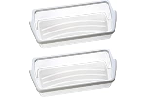 SupHomie 2 Packs W10321304 Refrigerator Door Shelf Bin Compatible with Whirlpool Refrigerator Replaces WPW10321304 PS11752778