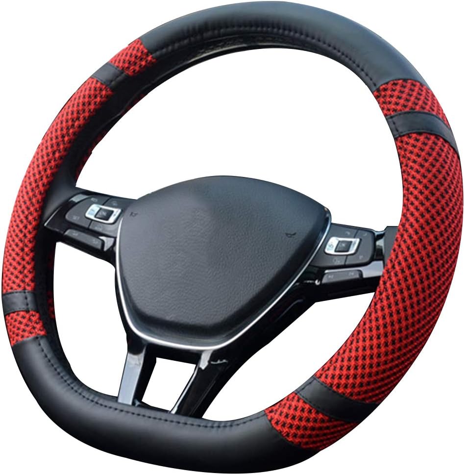 Pahajim D Type Vehicle Flat Bottom Car Steering Wheel Cover Diameter