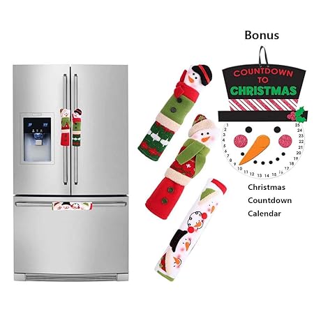 Juego de 3 fundas para manillas de electrodomésticos, decoración ...