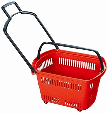 Bigapple BA-Basket30L Heavy Weight King Shopping Trolley, Basket Type, 25kg Capacity