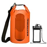 KastKing Floating Waterproof Dry Bag, Orange Dry