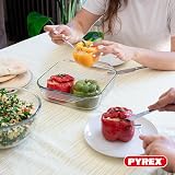 Pyrex 8023510 Set of 3 Borosilicate Glass Oven Plates France view 8