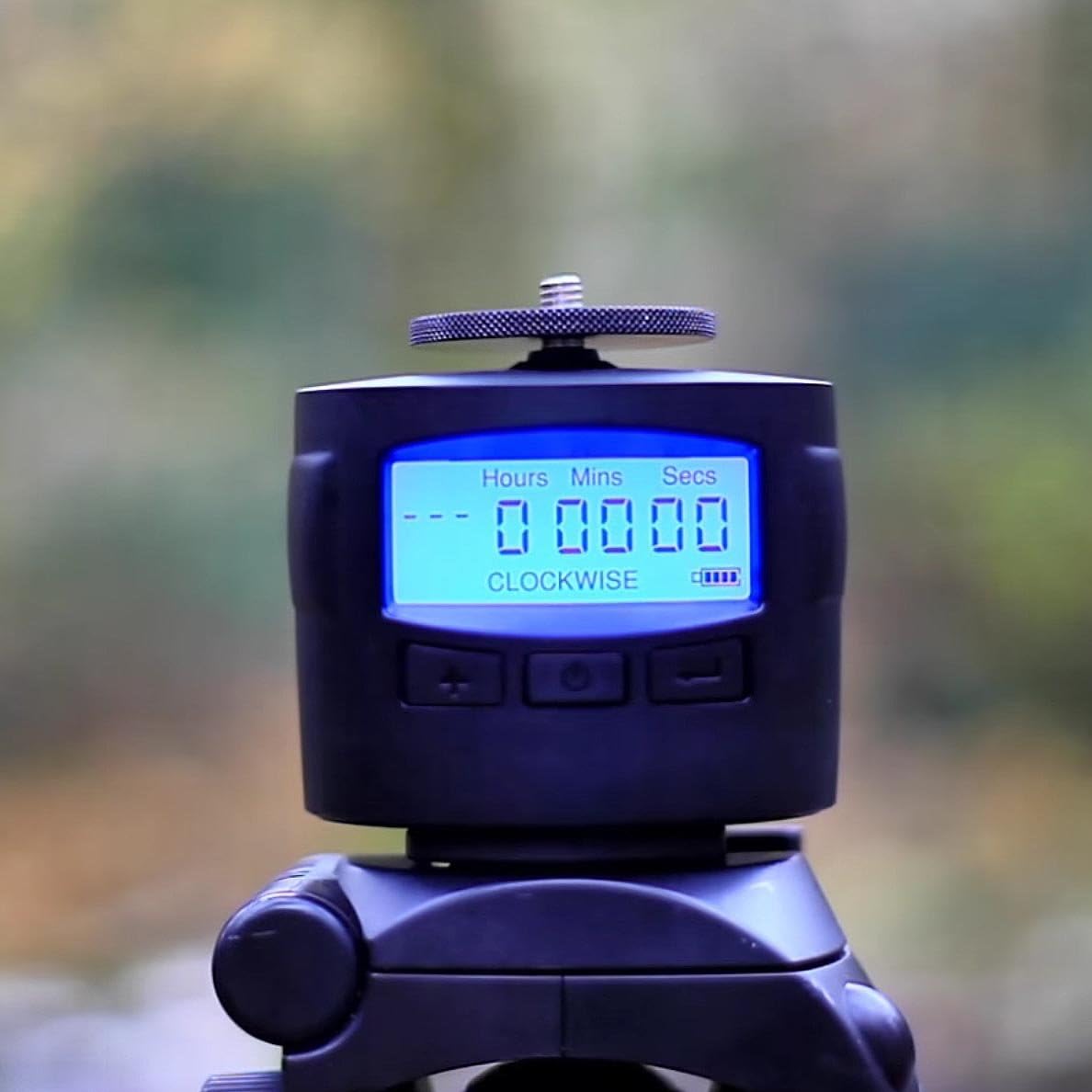TurnsPro - Time Lapse Camera Mount - Panning Rotating 360 for GoPro DSLR iPhone. Motorised Pan Head for Panoramic Photos : Camera & Photo