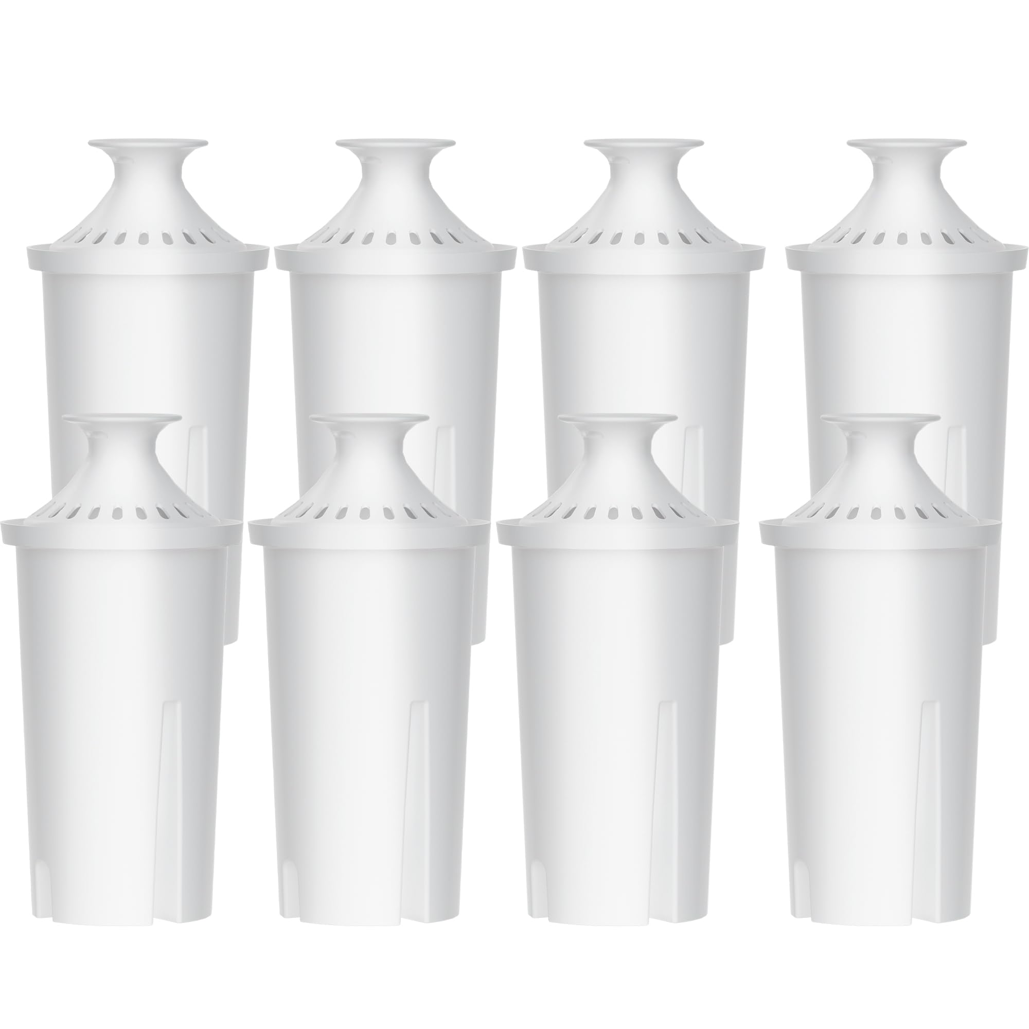 Overbest NSF Certified Pitcher Water Filter, Replacement for Brita® Pitchers and Dispensers, Brita® Classic 35557, OB03, Mavea® 107007, and More, Includes 8 Filters