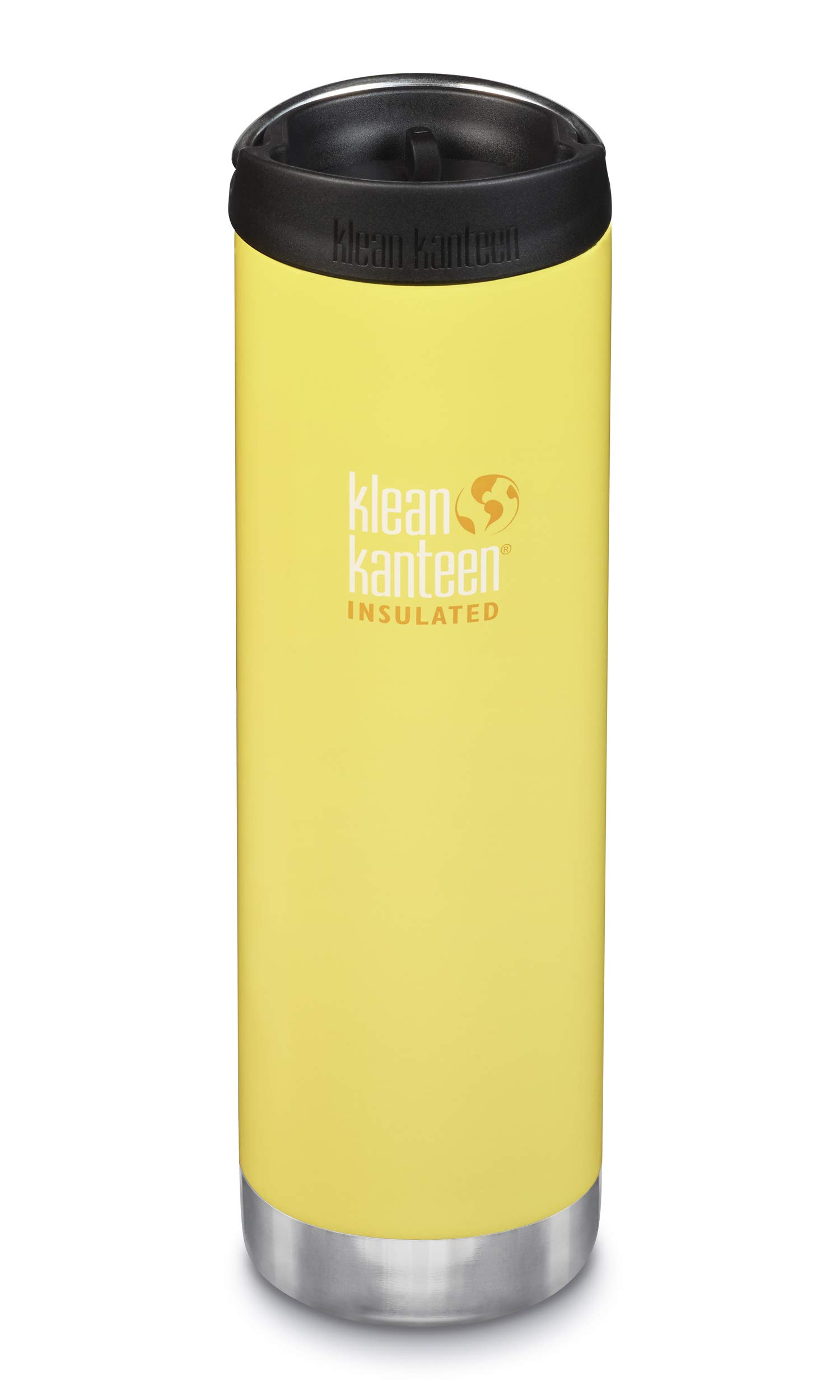 Klean Kanteen Unisex - Adult TKWide VI Water Bottle, Buttercup, 592 ml