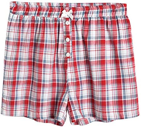 Latuza Women's Sleepwear Cotton Plaid 
