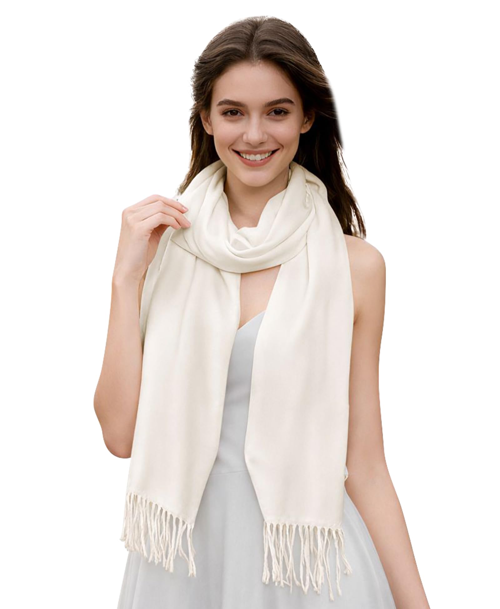 DiaryLook Purple Pashmina Shawls and Wraps for Women Scarf Winter Warm Soft Scarves for Women UK Wedding Bridesmaids Gifts