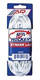 A&R Sports USA Hockey Laces, 96-Inch, White