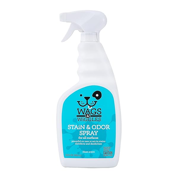 WAGS & WIGGLES STAIN & ODOR REMOVER SPRAY...