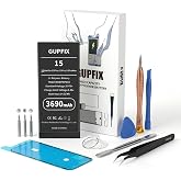 GUPFIX Diagnostic Battery for iPhone 15 No Pop-up Unknown Part Warning | No Unknown Part Info High Real Capacity Long Last Time Wireless Charging Support Durable Tool For DIY User Phone Repair Shop