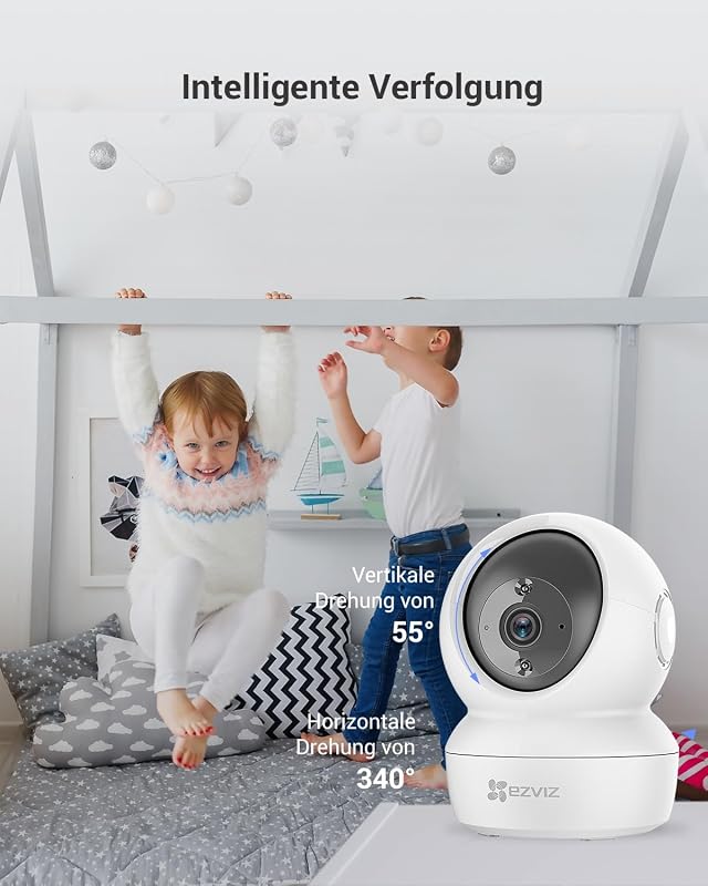 C6N 1080P WLAN IP Kamera schwenkbare Überwachungskamera Innen